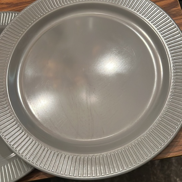 TWO LARGE THRESHOLD MELAMINE SERVING PLATTERS ! - Picture 3 of 8